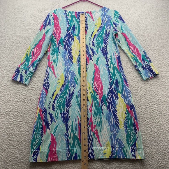 Lilly Pulitzer Sophie Dress Small S Light As A Feather Colorful UPF 50 Southern - Picture 7 of 15